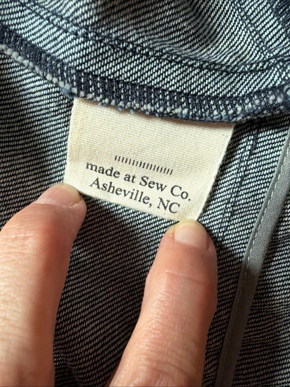 Dark Blue Denim Sleeveless Vest - Picture 7 of 11